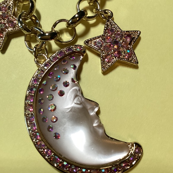 Kirks Folly neckless with charm - Picture 2 of 6